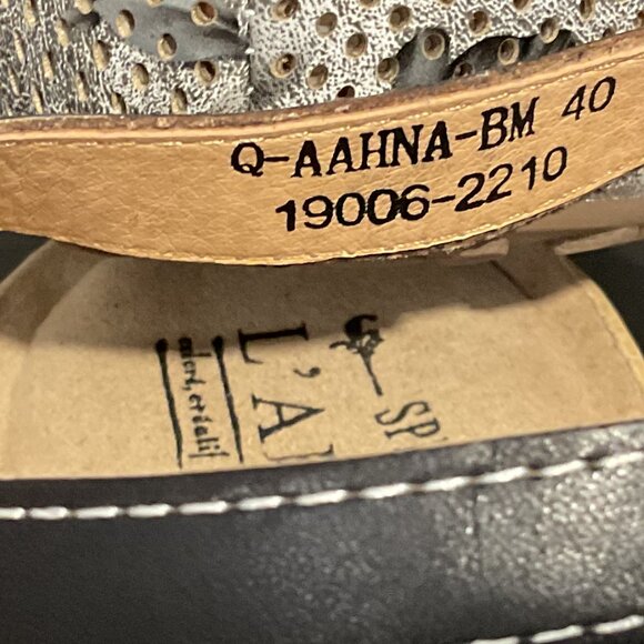 NEW L'artiste leather clog/sandal 40 - Picture 7 of 7